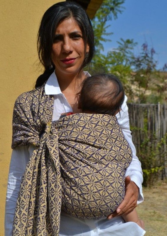 Bandolera Sarga / INDAJANI / Nochebuena Amarillo