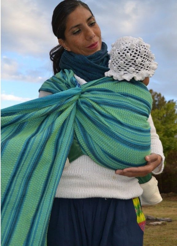 Bandolera Sarga / INDAJANI / Zhuub Verde