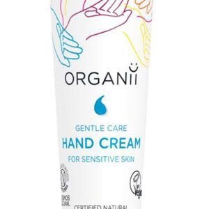 Tubo de plástico blanco de crema hidratante de manos