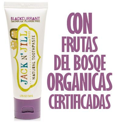 Tubo pasta de dientes de frutas del bosque color morado