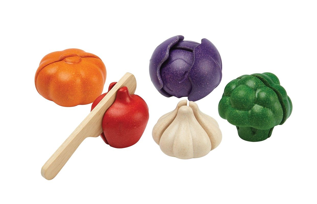 Juguetes / PLANTOYS / Set 5 Vegetales De Colores