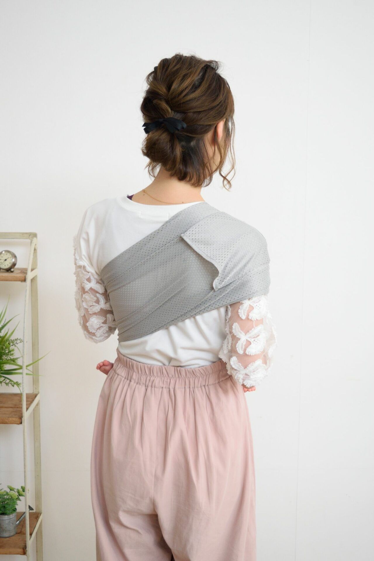Bandolera Poliéster/ SUKKIRI / Gris