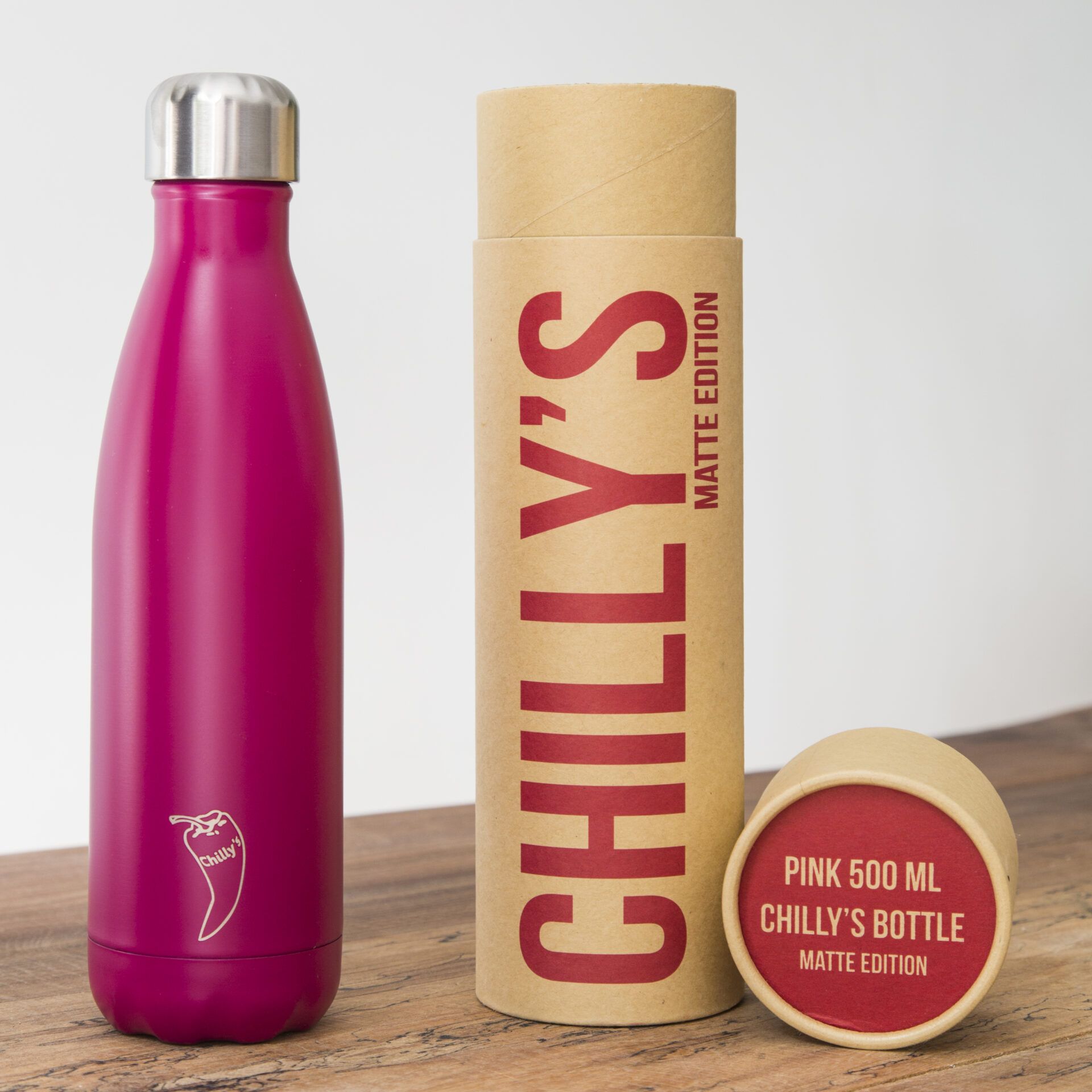 Botella Chilly´s Fucsia Mate 500 ml.