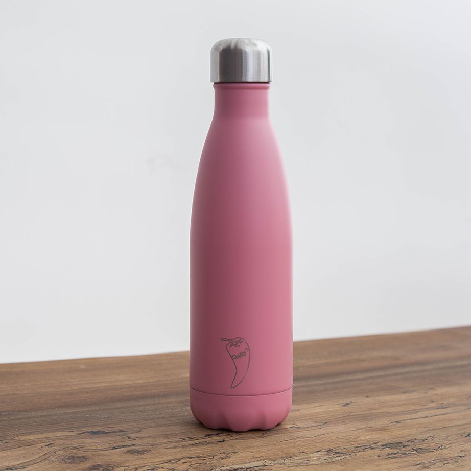 Botella Chilly´s Rosa Pastel 500 ml.
