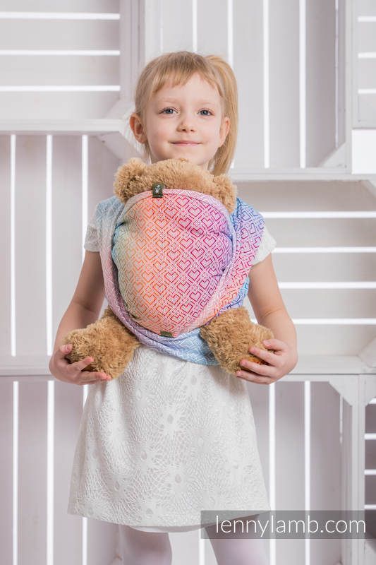 Fular portamuñecos / LENNYLAMB / Big Love Rainbow
