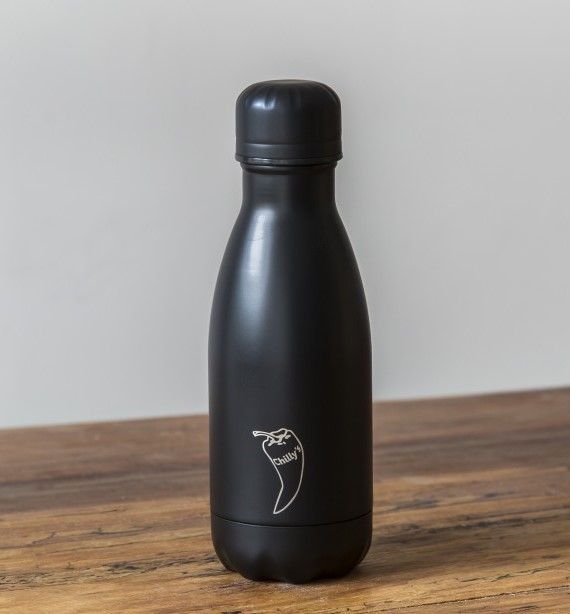 Botella / CHILLY´ S / Negro Total 260 ml