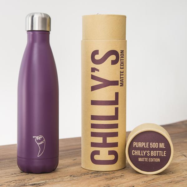 Botella / CHILLY´ S / Púrpura Mate 500 ml