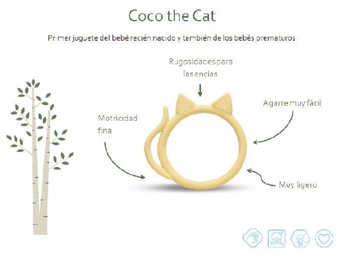 Juguetes / LANCO / Mordedor Coco el Gato