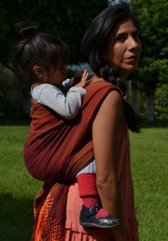 Rebozo Sarga / INDAJANI / Bya - Talla S
