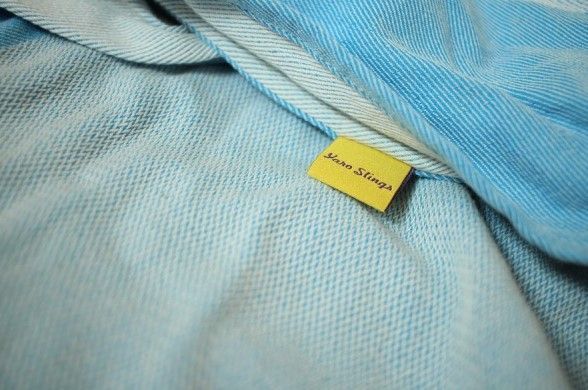 Fular tejido Sarga/ YARO / Newborn Blue - Talla 6