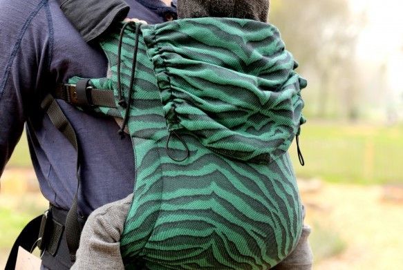 Mochila / YARO FLEX / SET Tiger Black Green - BABY