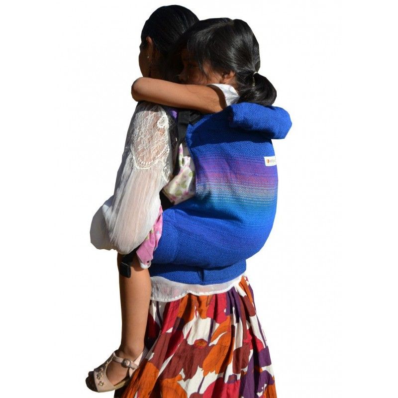 Mochila / INDAJANI / Arcoiris Azul TODDLER