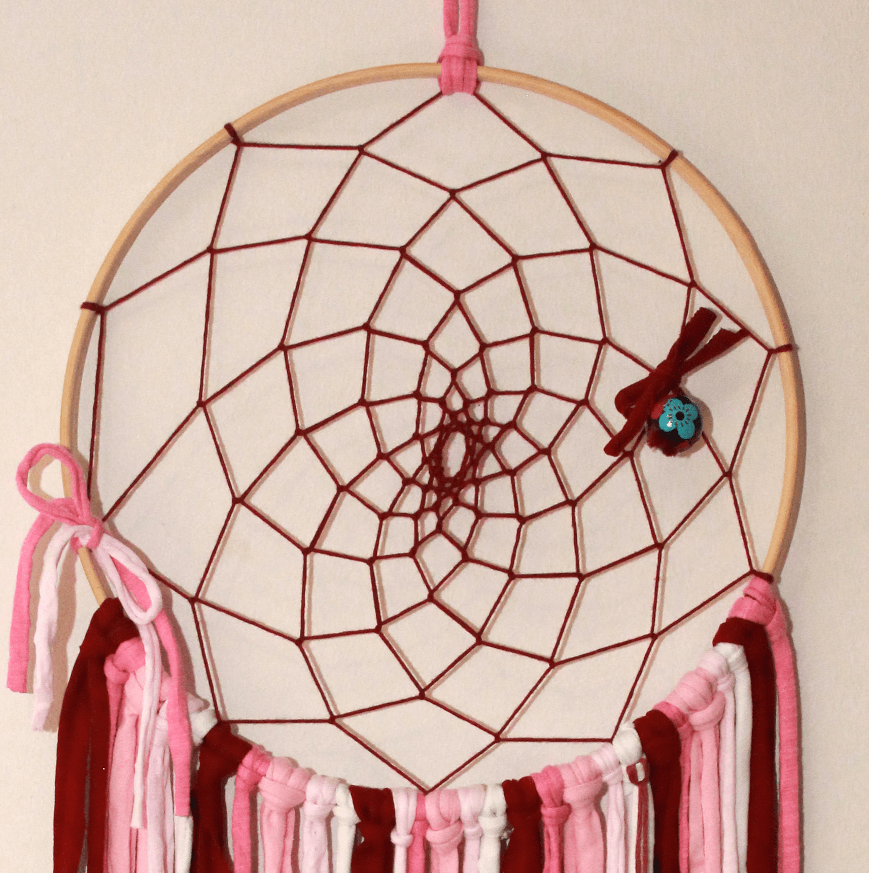 Artesanas / ilO handmade / Atrapasueños MONOCEROS (aro 26 cm.)