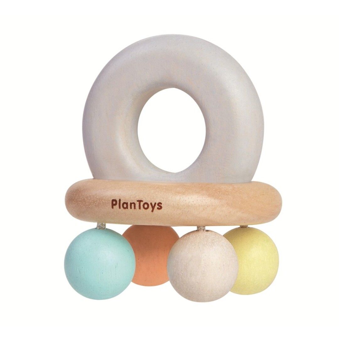 Juguetes / PLANTOYS / Sonajero Campana Pastel