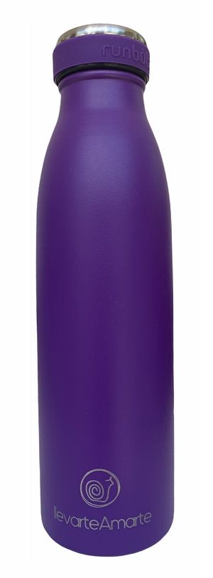 Runbott botella térmica violeta